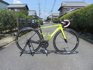 チーム員のバイク