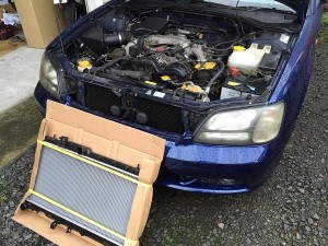 ラジエーター交換