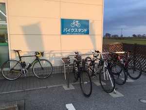 冬恒例の近江八幡・能登川ルート 今朝の走行会