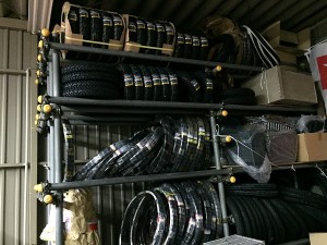 昔よりもコンパクトになりました! バックヤード