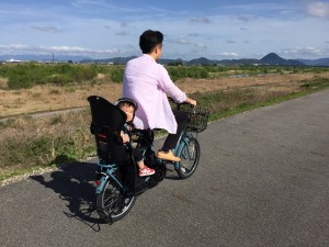 お父ちゃんも上機嫌です!! 育メン
