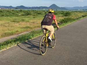 夕方レクチャーライド