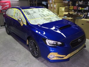 ジェットヒーターをガンガン炊きました!! ボディガラスコーティング