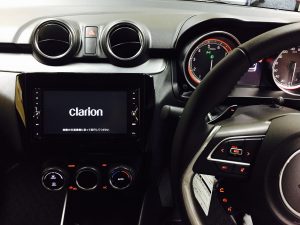 当店のお決まりでクラリオンナビゲーション