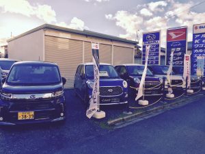 本日、この展示車にてお出迎えを致しました?