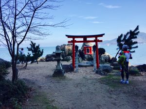 休憩ポイント到着