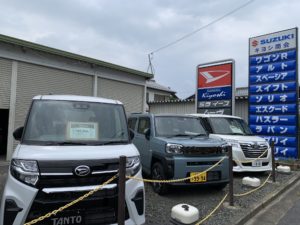 特にダイハツ車は得意です。