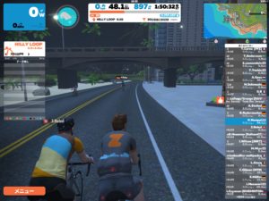 因みにこの画像は昨日110分室内トレーニングした時の物です。