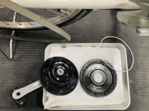 当店は滋賀県でも珍しく自転車技士・自転車安全整備士が各3名常駐です。