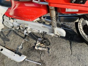 バイク担当が頑張って対応しています?