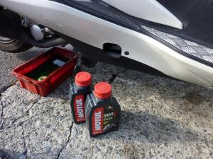 ＭＯＴＵＬのオイルです。