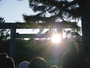 2011伊勢神宮 日の出