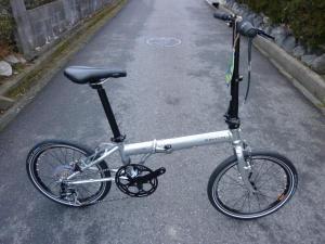 ダホンの折りたたみ自転車