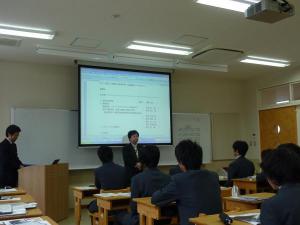 立守・新校舎にて・・