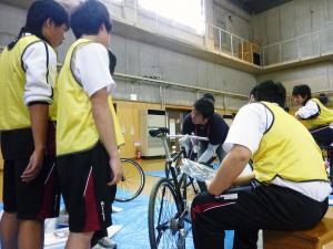 本日のサイクルテック　私です！！