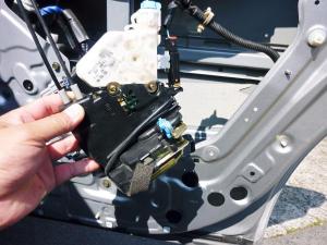 シーマのドア内張り