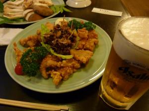 とりはんの揚げ物三昧。やっぱり唐揚げ！