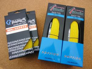 タイヤとバーテープ