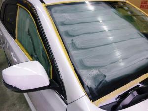 ガラス撥水・カメラの部分は親水です!