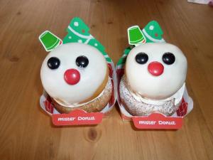 ミスドの雪んこだるま