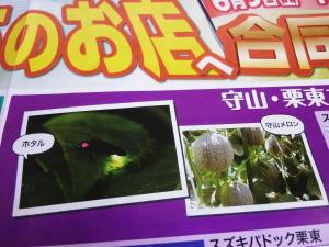 ほたる・メロンで有名な、守山・栗東エリアで仕事をしています!