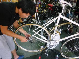 パンク修理・レクチャー