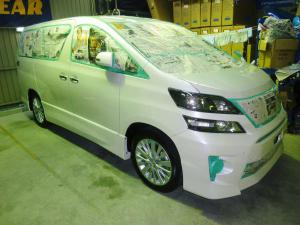 ヴェルファイア・ボディガラスコーティング