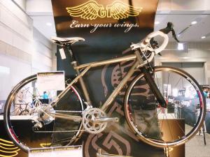 チタン製　ロードバイク