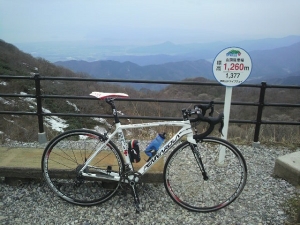 伊吹山頂駐車場