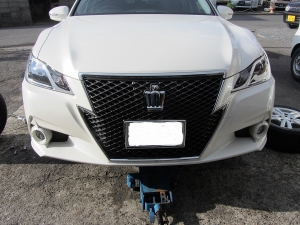 スタッドレスタイヤ交換