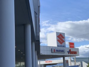 久しぶりに訪れたスズキ自販滋賀の本社ショールーム。