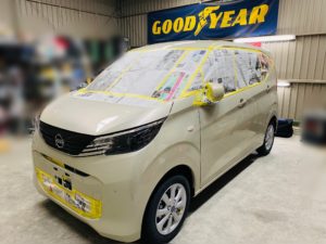 ガラスコーティングを施工❗️