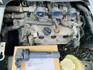 イグニッションコイルを交換