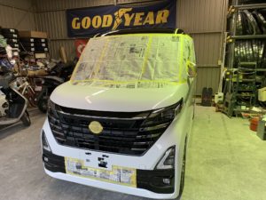 ボディガラスコーティングを施工