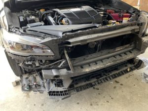 フロントバンパー交換