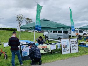 施設の自転車を管理させて頂いています