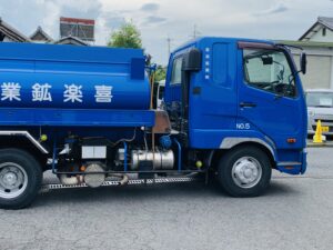 ブルーのトラックが目印です❗️